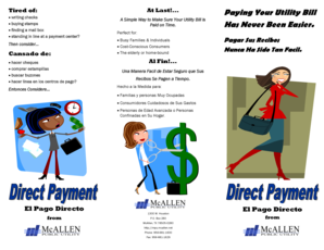 Autorización de Pago Directo de Servicios Públicos de McAllen