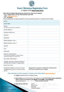 Event Registration Form