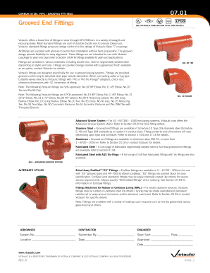 Grooved End Fittings 07.01 - Grupo Pinto & Cruz - pintocruz