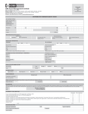 Distributor Empanelment Form