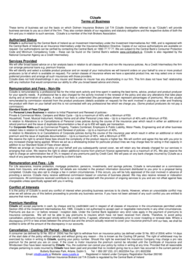 CUsafe Terms of Business Agreement