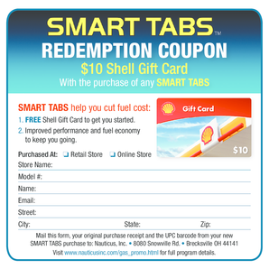 Shell Gift Card Redemption Coupon