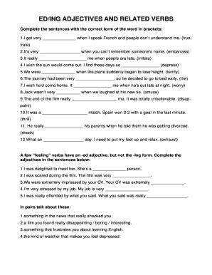 English Grammar Exercise