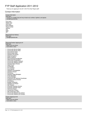 Form preview