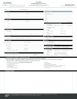 Loan Submission Form