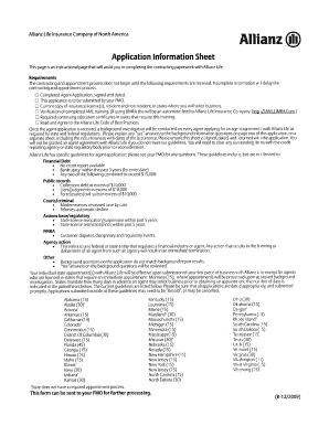 Allianz Life Agent Application