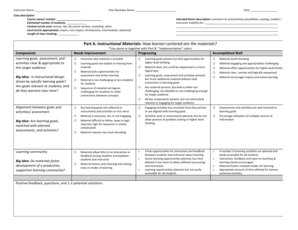 Classroom Observation Form