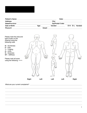 Patient Medical History Form