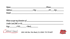 Charity Donation Form