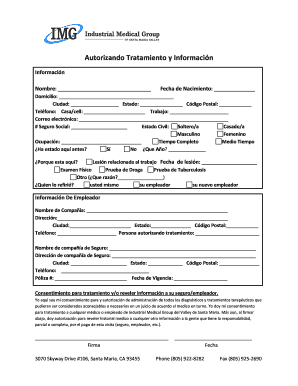 Autorizando Tratamiento y Información