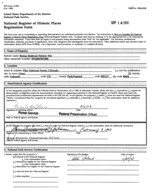 National Register of Historic Places Registration Form
