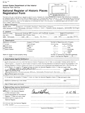National Register of Historic Places Registration Form