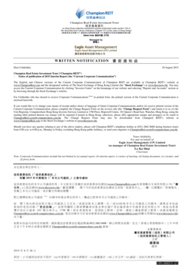 Boy growth chart - CHRH Reg - Notification ltr Change Request Form Computershare for Interim Report