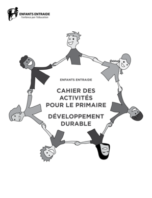 CAHIER DES ACTIVITÉS POUR LE PRIMAIRE