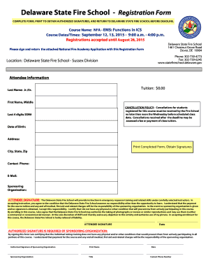 NFA Student Identification Number Registration