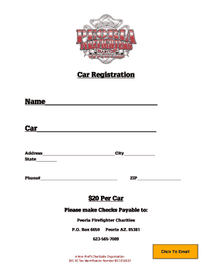 Car Registration Form