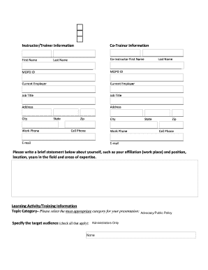 Form preview