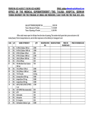 Office of the medical superintendent / tho, taluka ... - Pprasindh.gov.pk - pprasindh gov