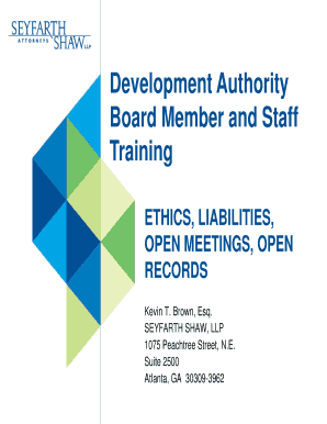 Ethics, Liabilities, Open Meetings, Open Records - Northwest ... - nwgrc