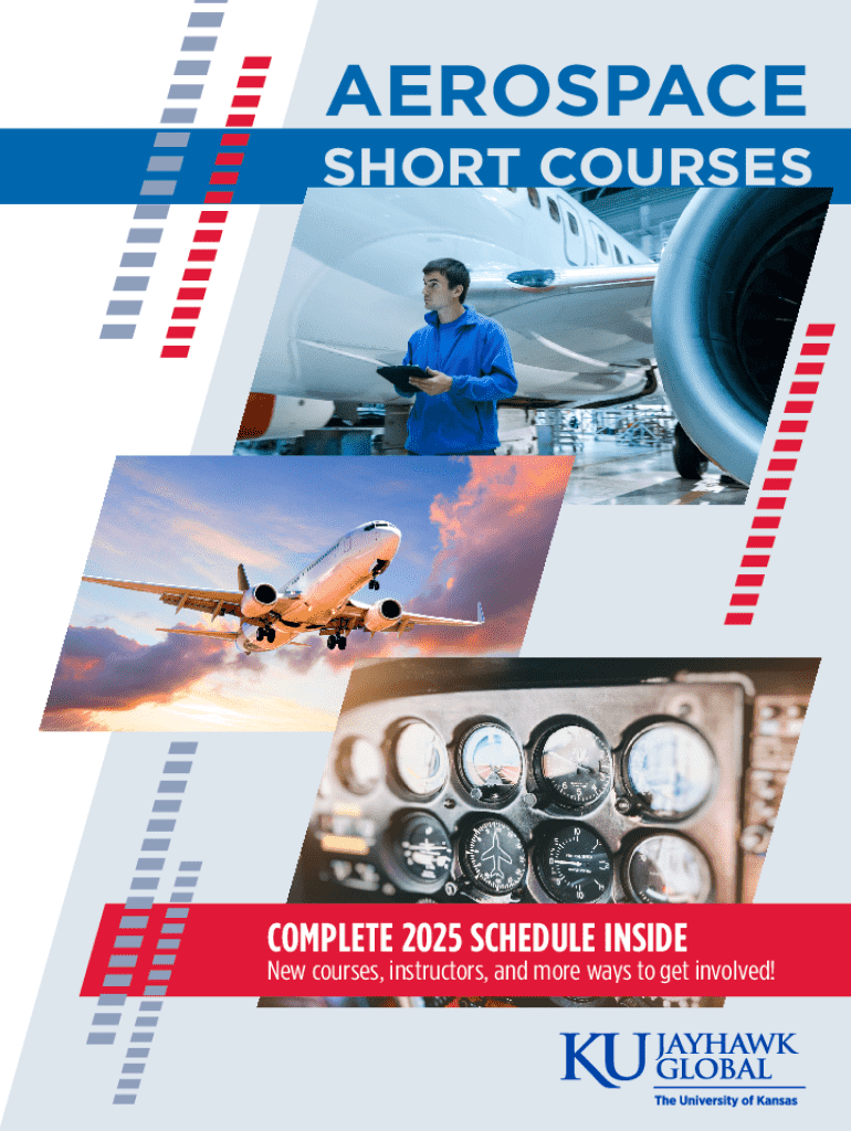 Fillable Online Aerospace Short Courses 2024 Catalog Jayhawk Global