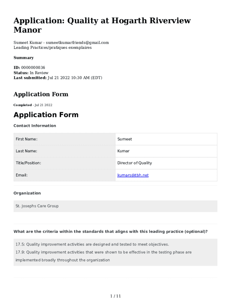 Form preview