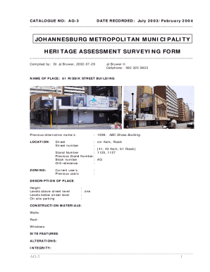 About The Heritage Register