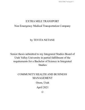 Non-Emergency Medical Transportation for Veterans