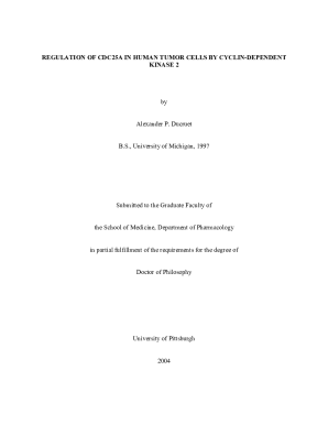 Regulation of Cdc25a in Human Tumor Cells by Cyclin-dependent Kinase 2