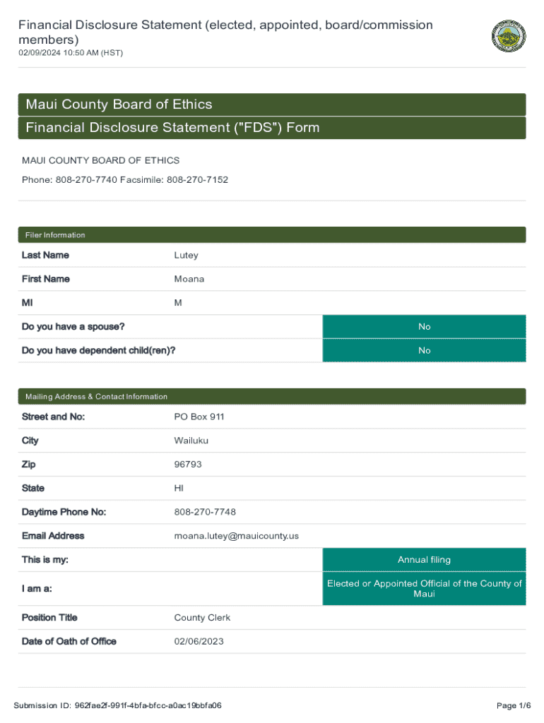 Form preview