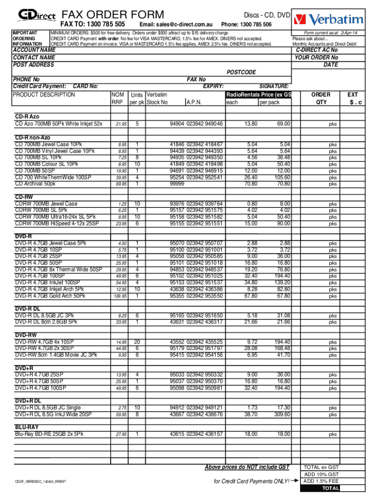 Form preview