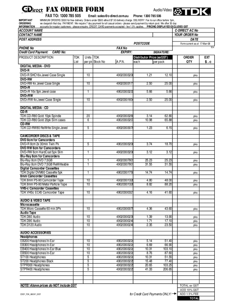 Form preview