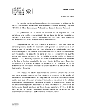 Se pueden publicar los tc-2 en el tabln de anuncios de ...