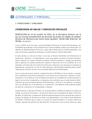 Posiciones y concursos