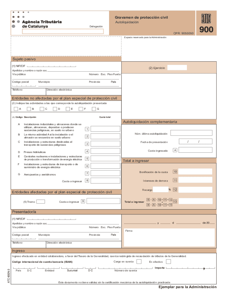 Gravamen De Protecci n Civil - Autoliquidaci n Preview on Page 1