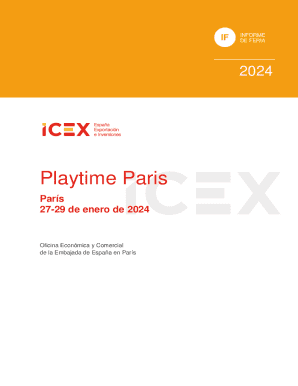 Informe de feria playtime