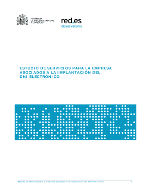 Estudio de servicios para la empresa