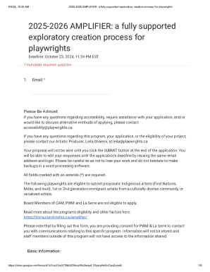 Form preview