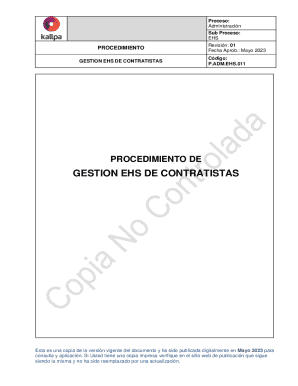 Manual de gestin eh&amp;s para contratistas