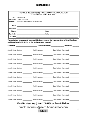 INSPECTION SERVICE BULLETIN