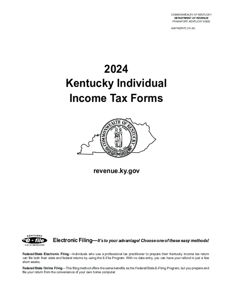 2024 kentucky individual tax Preview on Page 1