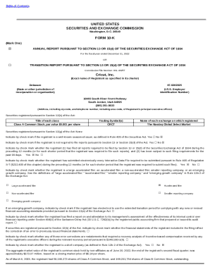 Form 10-K for Cricut INC filed 03/13/2023. 10-K filed 03/13/2023