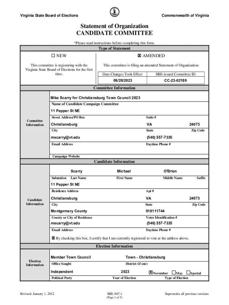 Form preview