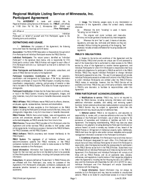 Regional Multiple Listing Service of Minnesota, Inc. Subscriber ...