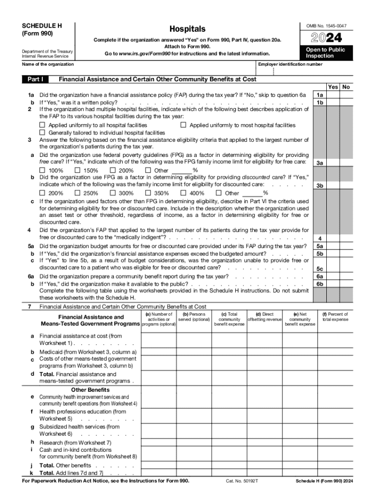 2024 h form Preview on Page 1
