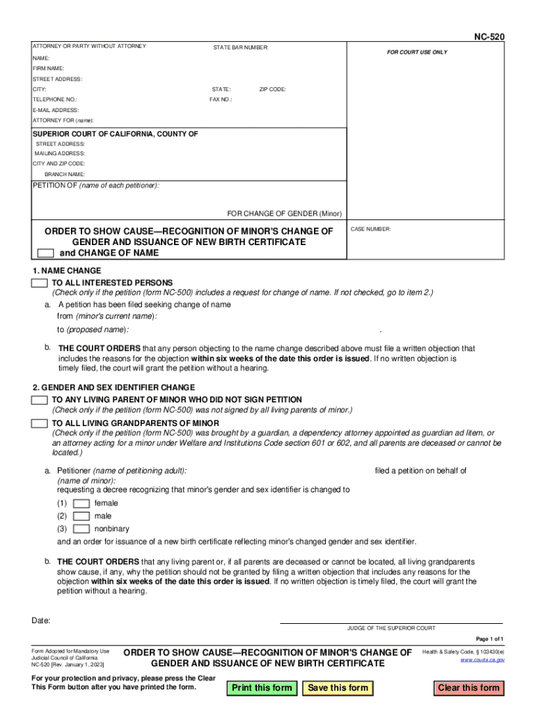 Nc-520 Preview on Page 1