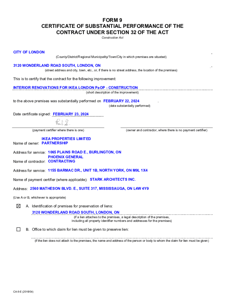 Form preview