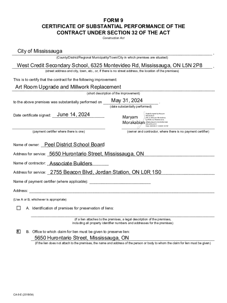 Form preview