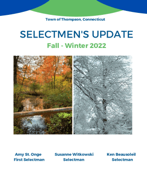 Selectmen's Update