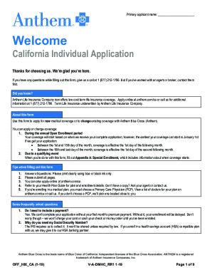 Anthem continues to offer EPO and HMO individual on and ...