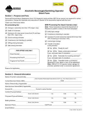 Form preview